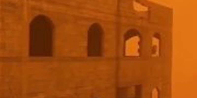 Масивна пясъчна буря в Газа: Високи концентрации на прах и дихателен дистрес